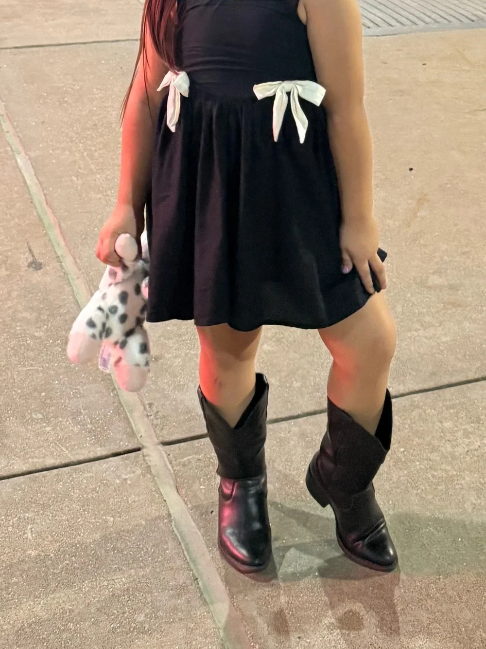 Rylee + Cru Black Kids Western Boots